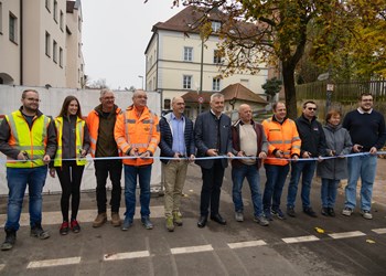 Verkehrsfreigabe der Leinbergerstraße in Moosburg: Ein voller Erfolg - DE