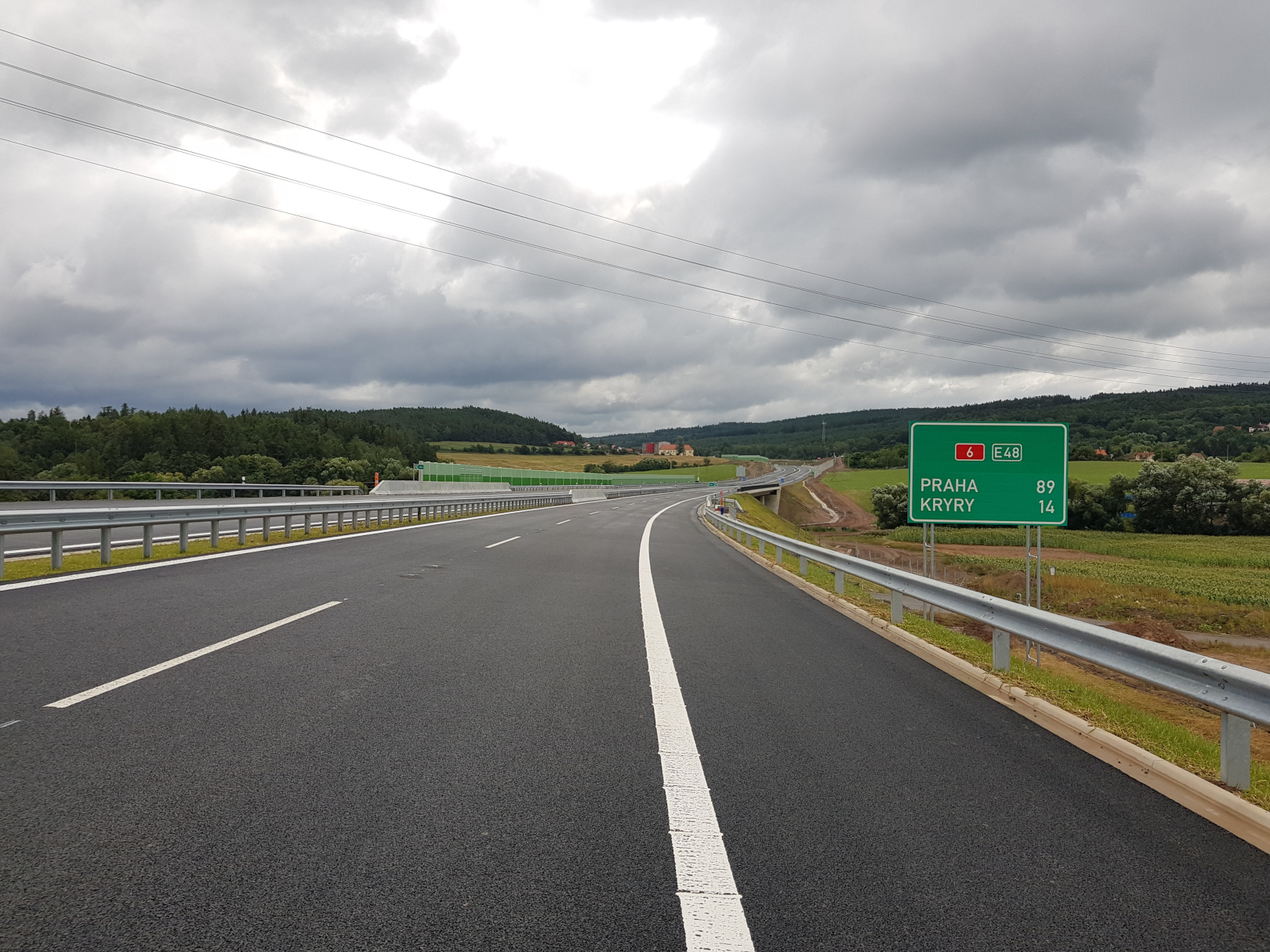 Dálnice D6 – obchvat Lubence - Straßen- und Brückenbau